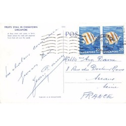 Rare collectable postcards of SINGAPORE. Vintage Postcards of SINGAPORE