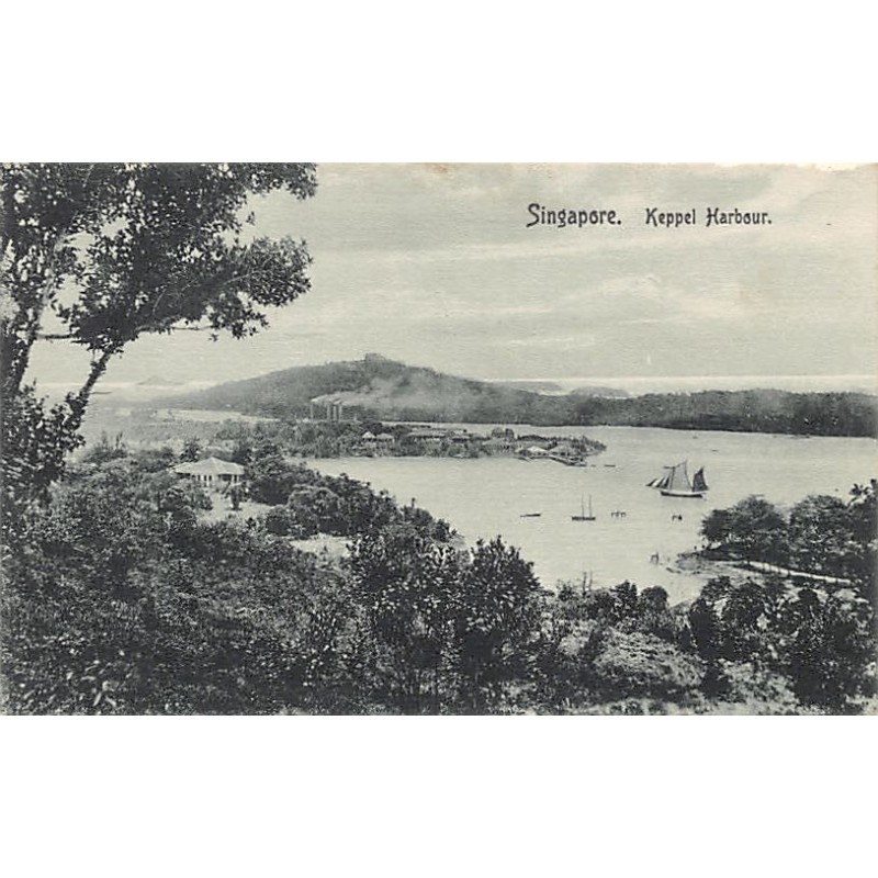 Rare collectable postcards of SINGAPORE. Vintage Postcards of SINGAPORE