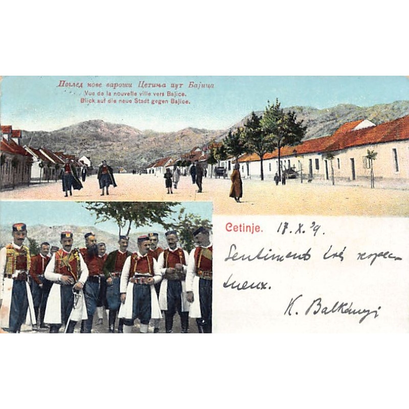 Rare collectable postcards of MONTENEGRO. Vintage Postcards of MONTENEGRO
