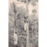 SRI LANKA - Tapping rubber trees - Publ. Skeen-Photo