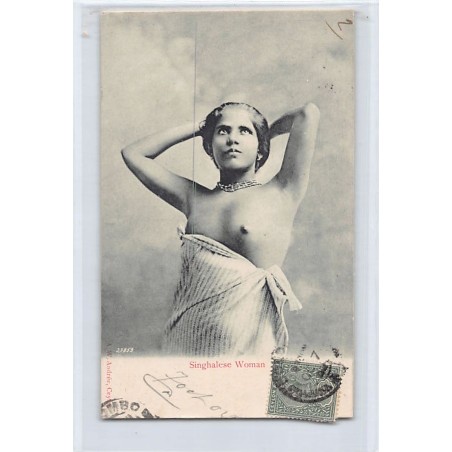 Sri Lanka - Singhalese woman - Publ. A. W. Andrée 23859