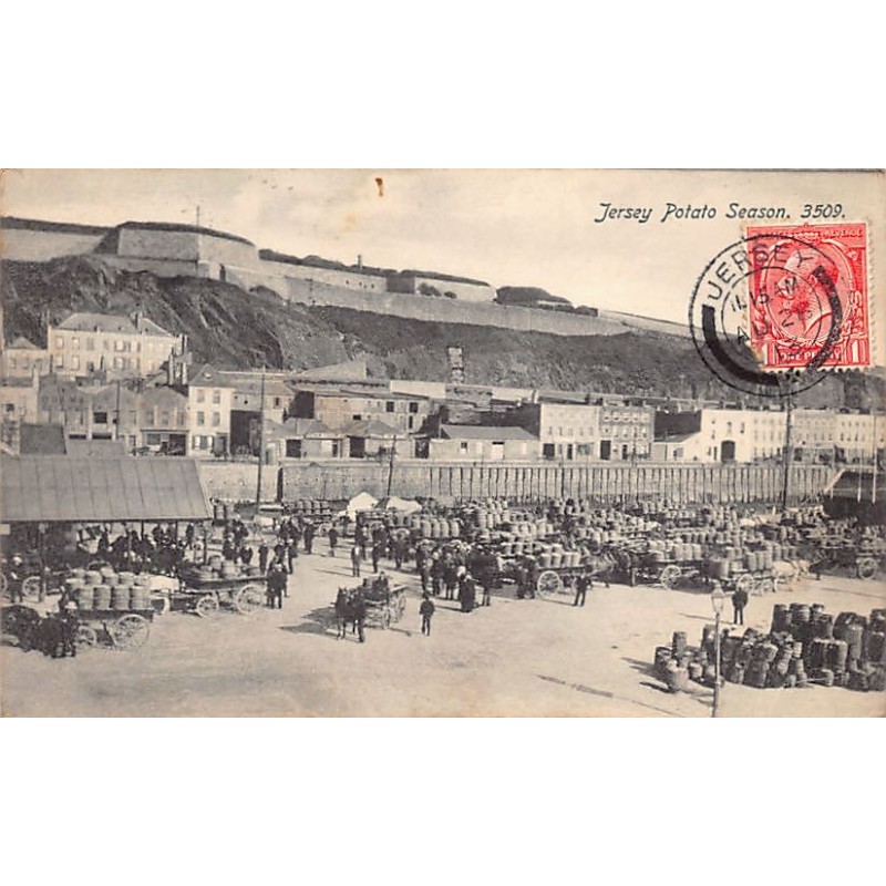 Rare collectable postcards of JERSEY. Vintage Postcards of JERSEY