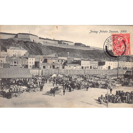 Rare collectable postcards of JERSEY. Vintage Postcards of JERSEY