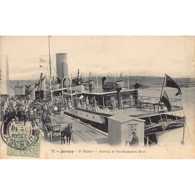 Rare collectable postcards of JERSEY. Vintage Postcards of JERSEY