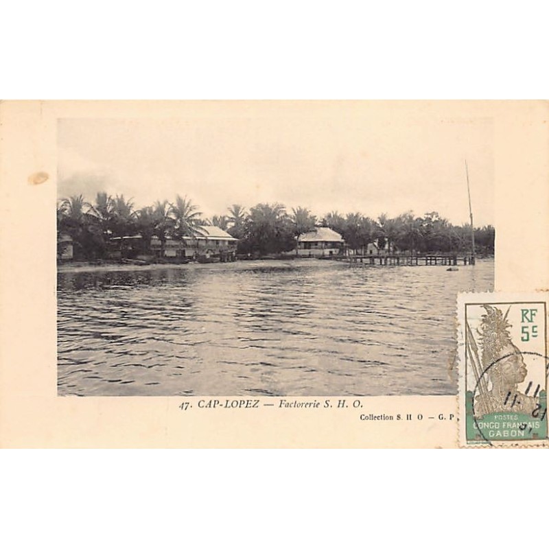 Rare collectable postcards of GABON. Vintage Postcards of GABON