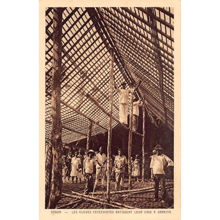 Rare collectable postcards of GABON. Vintage Postcards of GABON