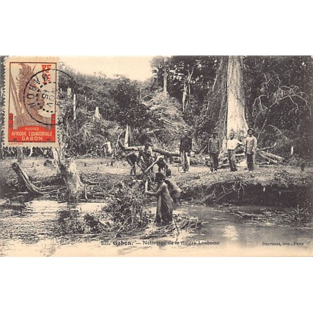 Rare collectable postcards of GABON. Vintage Postcards of GABON