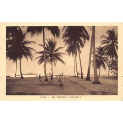 Rare collectable postcards of GABON. Vintage Postcards of GABON