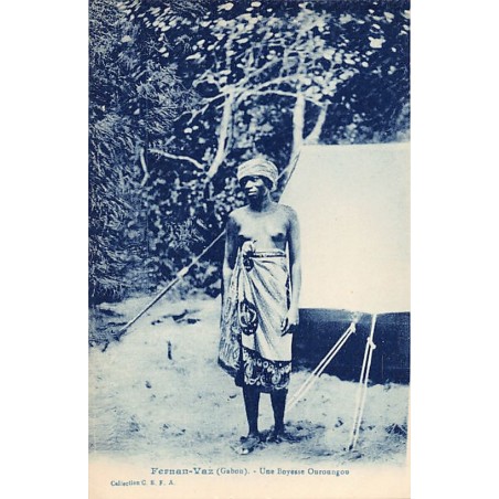 Rare collectable postcards of GABON. Vintage Postcards of GABON