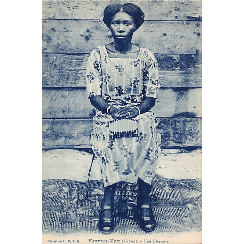 Rare collectable postcards of GABON. Vintage Postcards of GABON