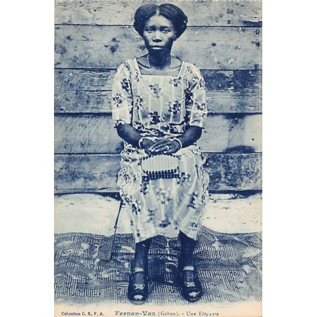 Rare collectable postcards of GABON. Vintage Postcards of GABON