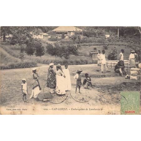 Rare collectable postcards of GABON. Vintage Postcards of GABON