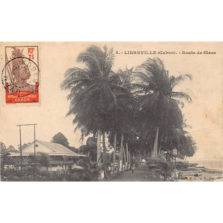 Rare collectable postcards of GABON. Vintage Postcards of GABON