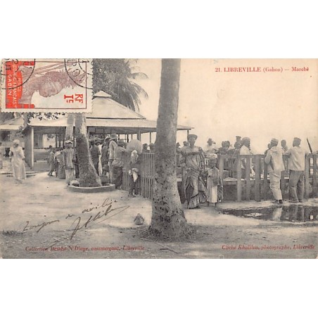Rare collectable postcards of GABON. Vintage Postcards of GABON