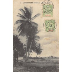 Rare collectable postcards of GABON. Vintage Postcards of GABON