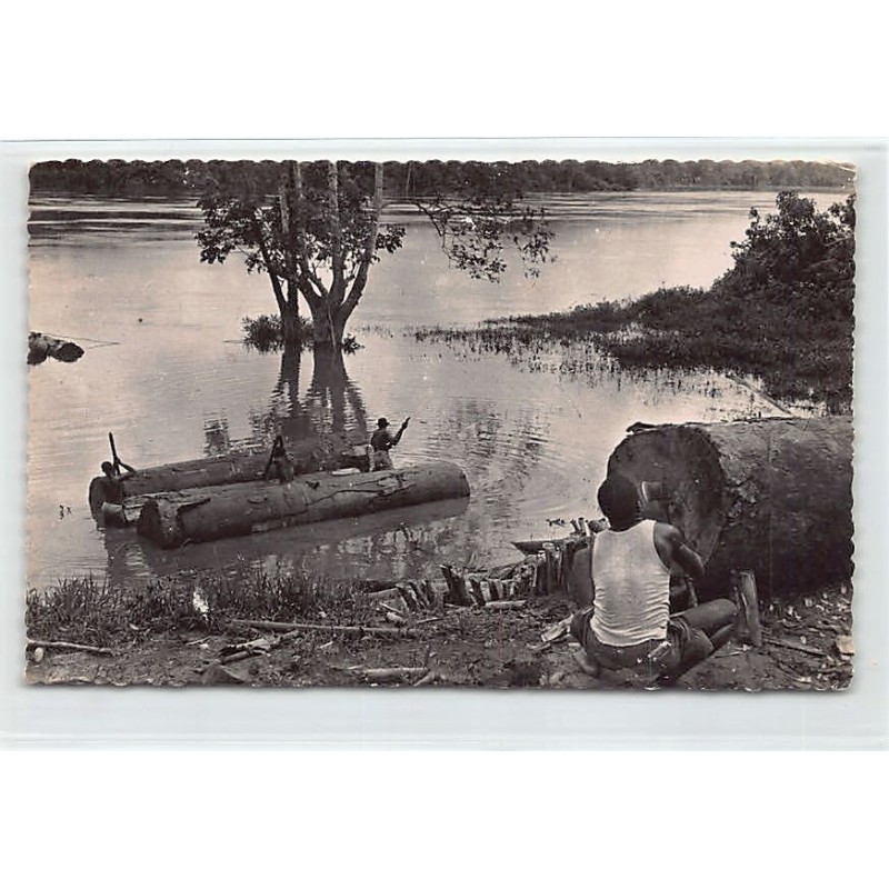 Rare collectable postcards of GABON. Vintage Postcards of GABON