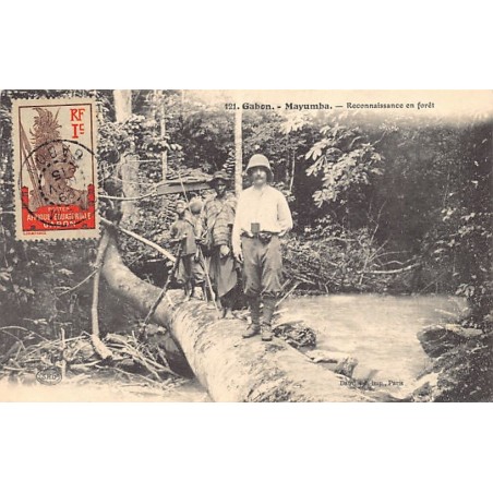 Rare collectable postcards of GABON. Vintage Postcards of GABON