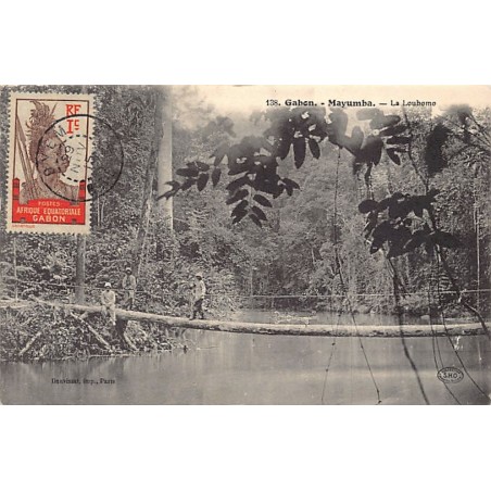 Rare collectable postcards of GABON. Vintage Postcards of GABON