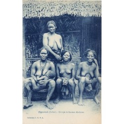 Rare collectable postcards of GABON. Vintage Postcards of GABON