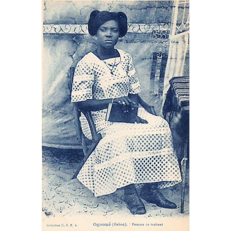 Rare collectable postcards of GABON. Vintage Postcards of GABON