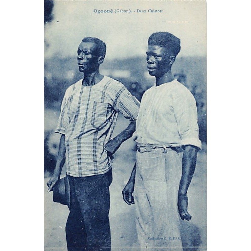 Rare collectable postcards of GABON. Vintage Postcards of GABON