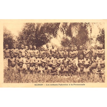 Rare collectable postcards of GABON. Vintage Postcards of GABON