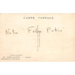 Rare collectable postcards of GABON. Vintage Postcards of GABON