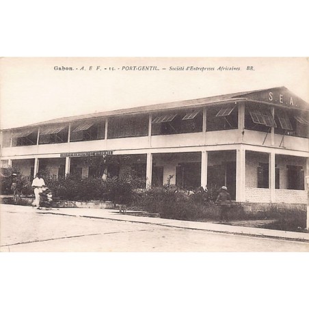 Rare collectable postcards of GABON. Vintage Postcards of GABON