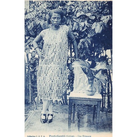 Rare collectable postcards of GABON. Vintage Postcards of GABON