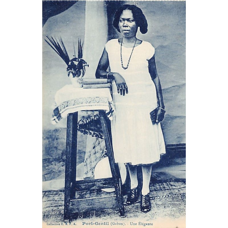 Rare collectable postcards of GABON. Vintage Postcards of GABON