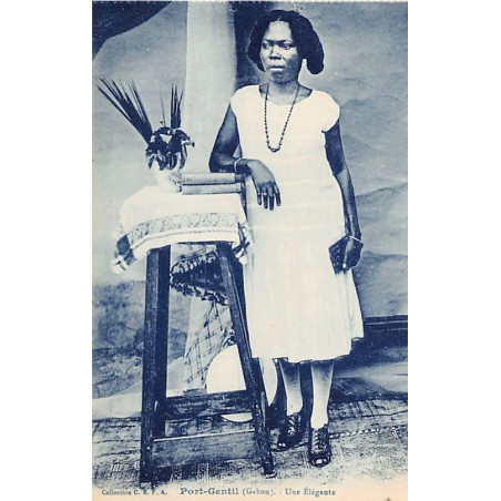 Rare collectable postcards of GABON. Vintage Postcards of GABON