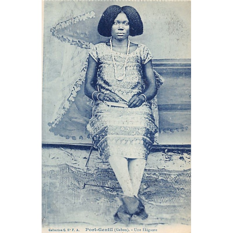 Rare collectable postcards of GABON. Vintage Postcards of GABON