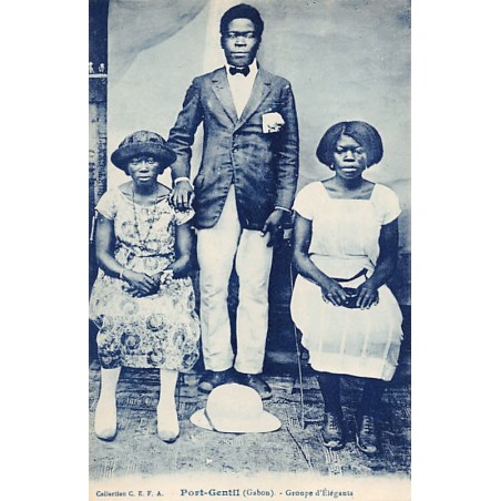 Rare collectable postcards of GABON. Vintage Postcards of GABON