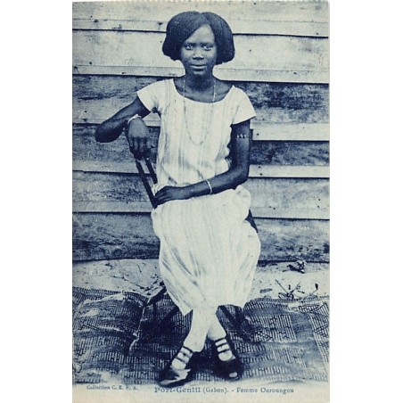 Rare collectable postcards of GABON. Vintage Postcards of GABON