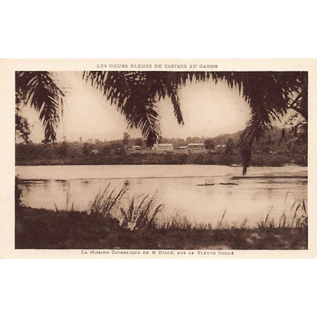 Rare collectable postcards of GABON. Vintage Postcards of GABON