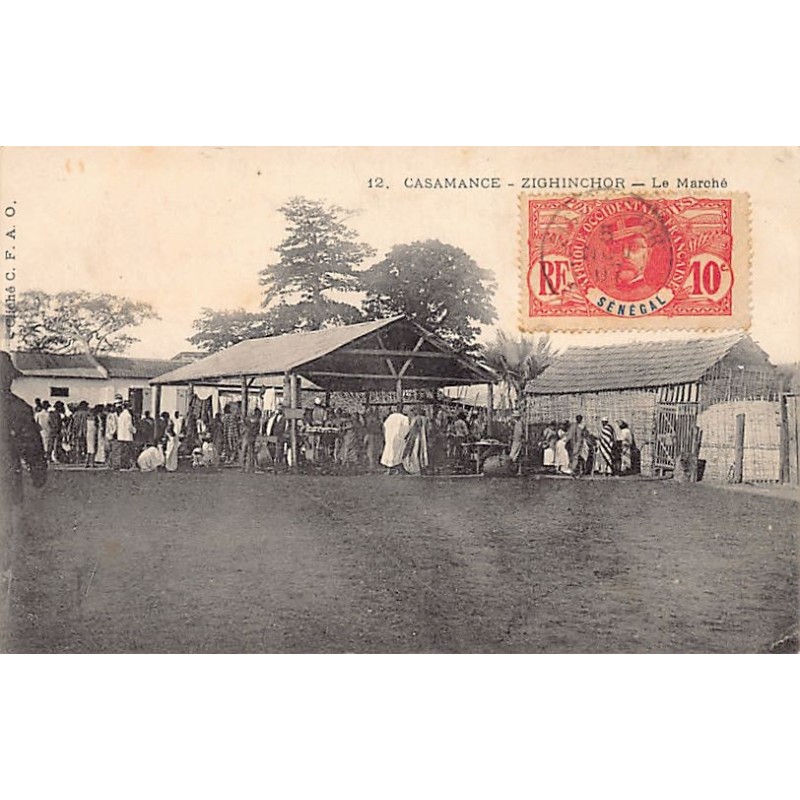 Rare collectable postcards of SENEGAL. Vintage Postcards of SENEGAL