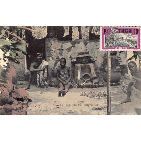 Rare collectable postcards of TOGO. Vintage Postcards of TOGO