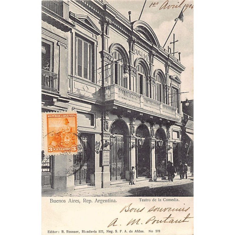 Rare collectable postcards of ARGENTINA. Vintage Postcards of ARGENTINA