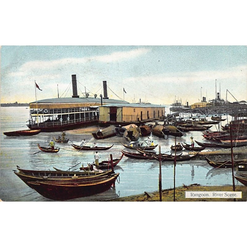 Rare collectable postcards of MYANMAR Burma. Vintage Postcards of MYANMAR Burma