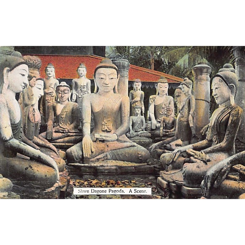 Rare collectable postcards of MYANMAR Burma. Vintage Postcards of MYANMAR Burma