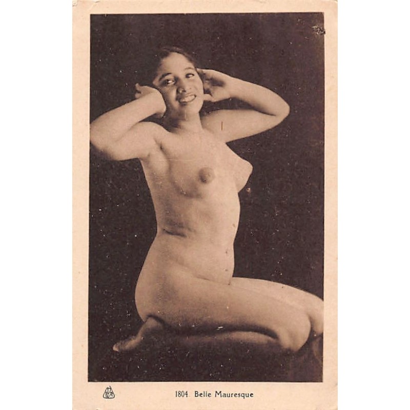 Rare collectable postcards of ETHNIC NUDE. Vintage Postcards of ETHNIC NUDE