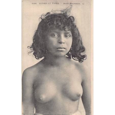 Rare collectable postcards of ETHNIC NUDE. Vintage Postcards of ETHNIC NUDE