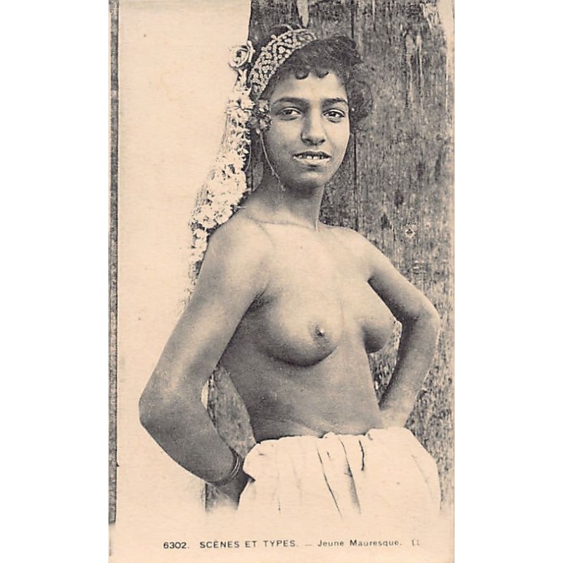 Rare collectable postcards of ETHNIC NUDE. Vintage Postcards of ETHNIC NUDE