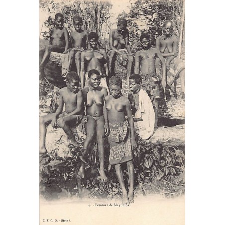 Rare collectable postcards of ETHNIC NUDE. Vintage Postcards of ETHNIC NUDE