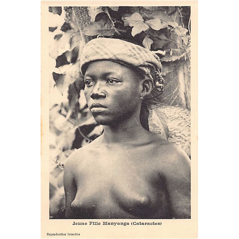 Rare collectable postcards of ETHNIC NUDE. Vintage Postcards of ETHNIC NUDE