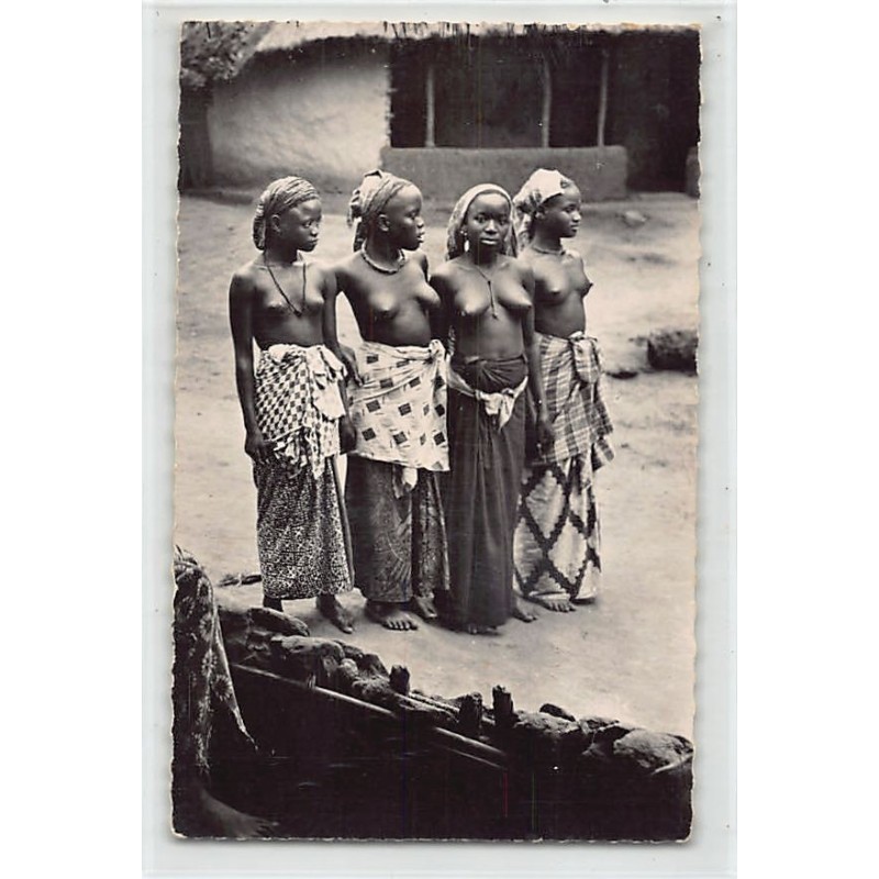 Rare collectable postcards of ETHNIC NUDE. Vintage Postcards of ETHNIC NUDE