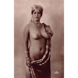 Rare collectable postcards of ETHNIC NUDE. Vintage Postcards of ETHNIC NUDE
