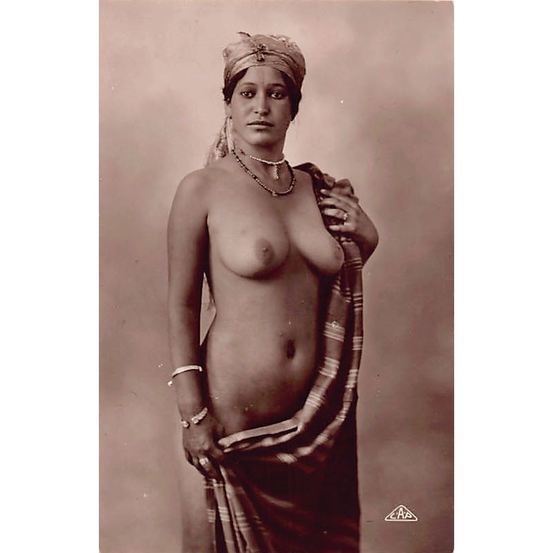 Rare collectable postcards of ETHNIC NUDE. Vintage Postcards of ETHNIC NUDE