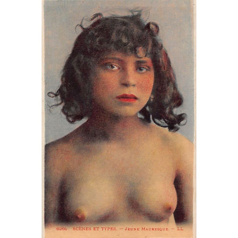 Rare collectable postcards of ETHNIC NUDE. Vintage Postcards of ETHNIC NUDE