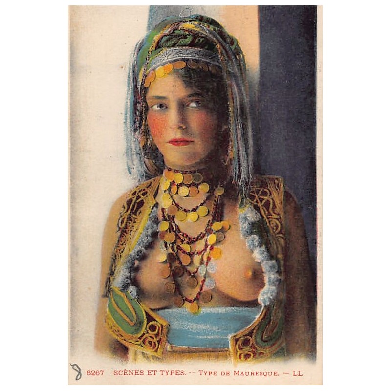 Rare collectable postcards of ETHNIC NUDE. Vintage Postcards of ETHNIC NUDE